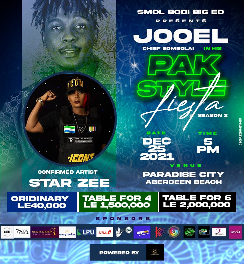 iam_jooel's tweet photo. She is one of the most consistent Artist in the industry.. The “By Fos” hitmaker @starzeeofficial will be hitting the stage on Christmas Day.. #PakStyleFiesta🔥🔥 https://t.co/TzBBRUYGZX