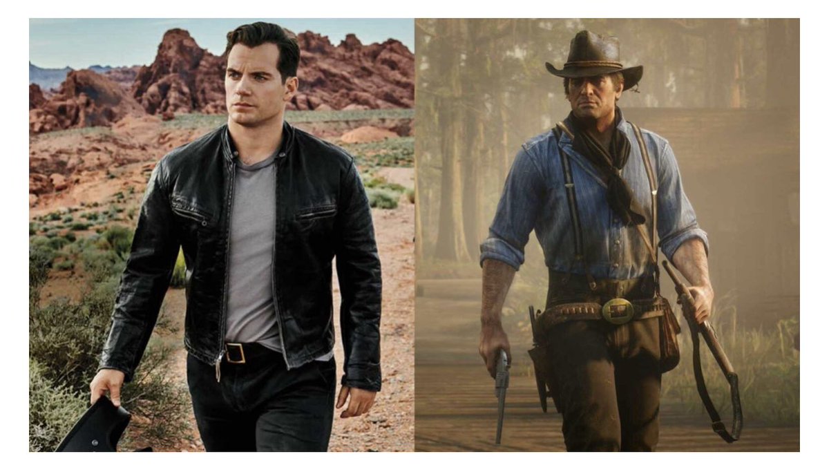 I think Henry Cavill would be perfect Arthur Morgan. : r/RDR2