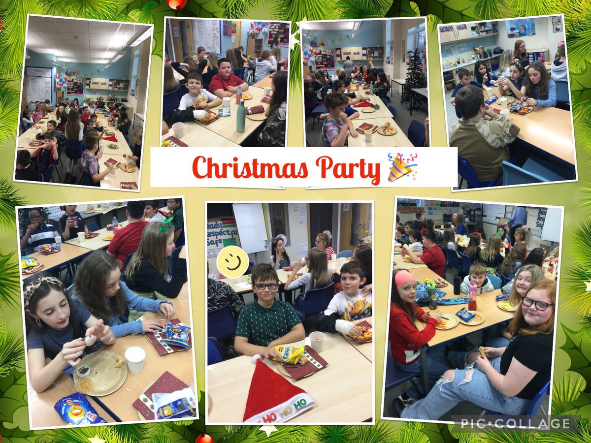 Highgateacademy's tweet photo. After games in the hall, Shakespeare class tucked into some tasty treats! Thank you for your donations of party food 🎄🎉 We still have some left for tomorrow 🧁😋 https://t.co/0kbf47pEDz
