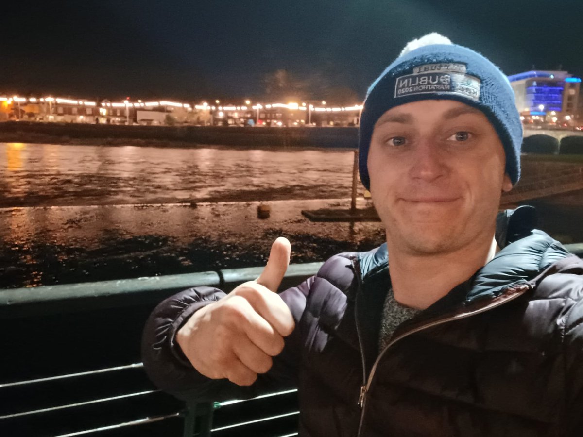 ActionPointTech's tweet photo. ActionPoint's Head of Marketing Peter Hunt out on his walk in Limerick City, racking up those KM's for the #ToTheMoon Challenge with @Humanli!

#Fundraising #ActionPoint #Humanli https://t.co/gobJSd7f3o