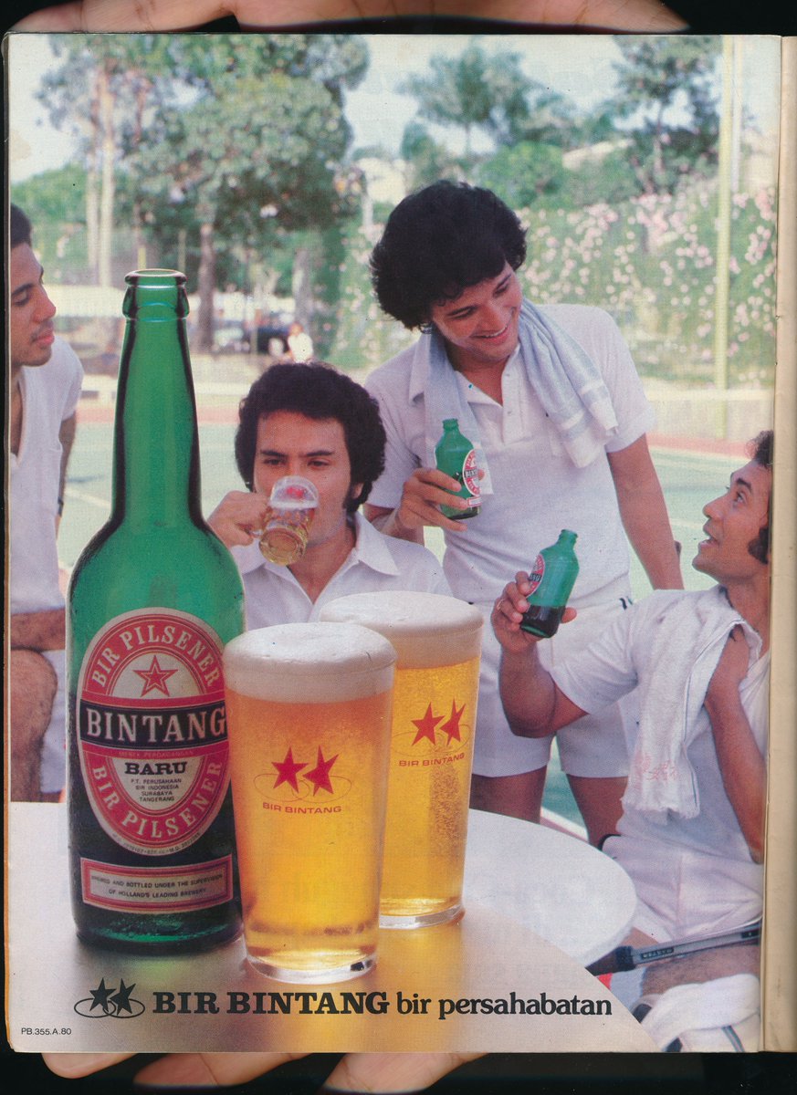 Abis olahraga, minum birrrrrr