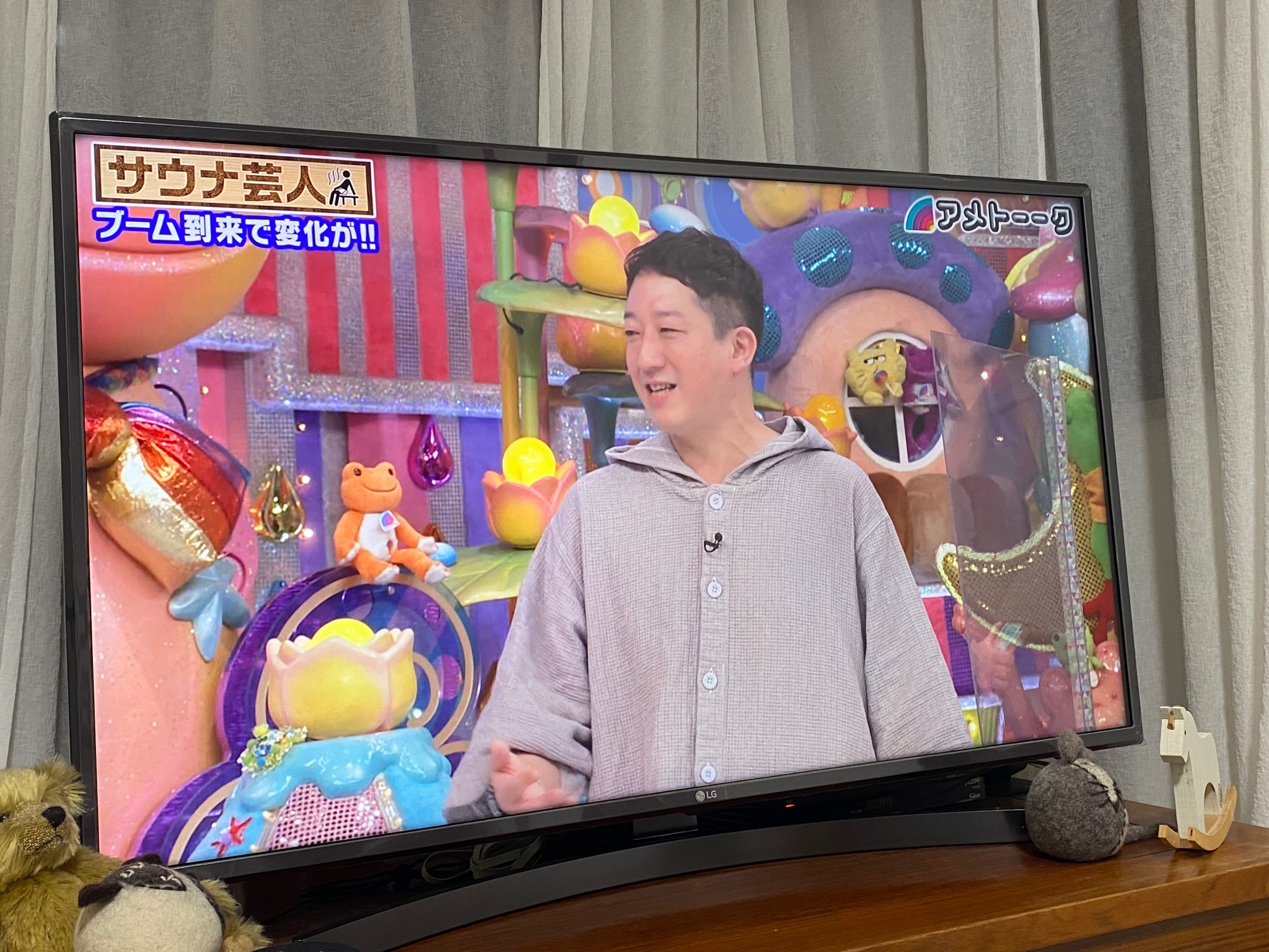 ますだはるこ Ikeuchi Organic サバンナ高橋 さんとお揃い 軽くて優しい肌触りですー アメトーク サウナ芸人 ポンチョ Ikeuchiorganic T Co 15cbgmdldt Twitter