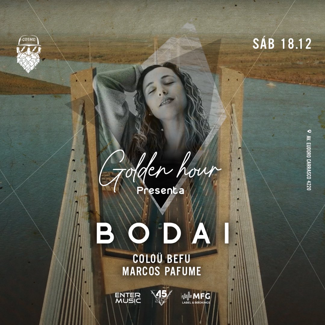 BodaiSound's tweet photo. Sábado x Rosario x Cosme ⛵️🤍✨

#djset #producerset #bodai #deephouse #housemusic #organichouse #rosario https://t.co/CVlHtkAAHx