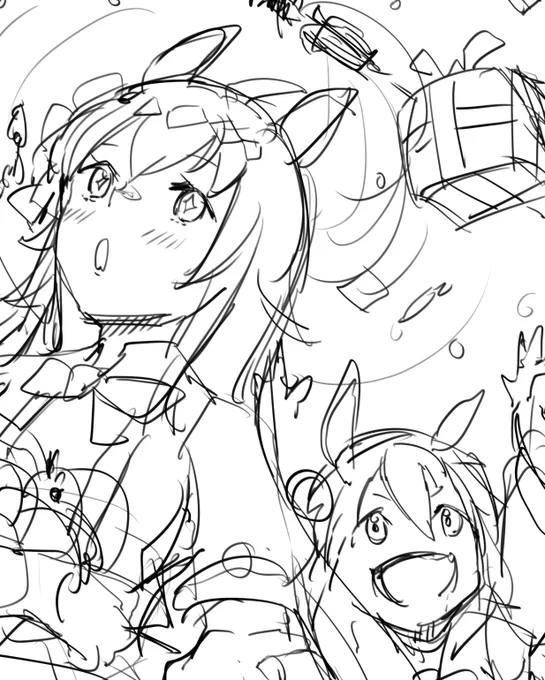 今年のクリスマスはこの二人で行くか!
間に合うといいな😇 