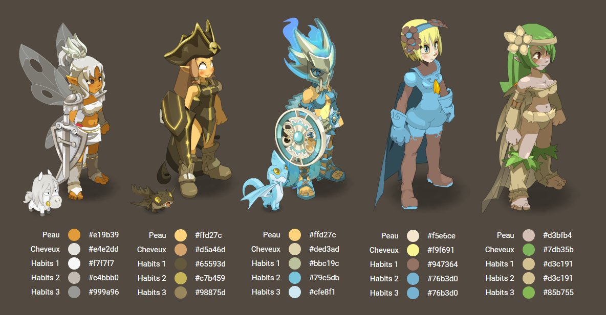 Distraer Cardenal peligroso skin dofus avec code couleur Rubicundo Alabama Allí