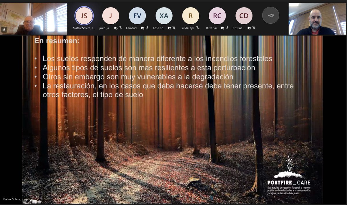TerramaterP's tweet photo. Gran presentación y demostración de la experimentación aplicada al control incendios de la mano de @MataixSolera hoy en nuestro Webinar de TERRAMATER @poctep https://t.co/hrQuJjtAdT