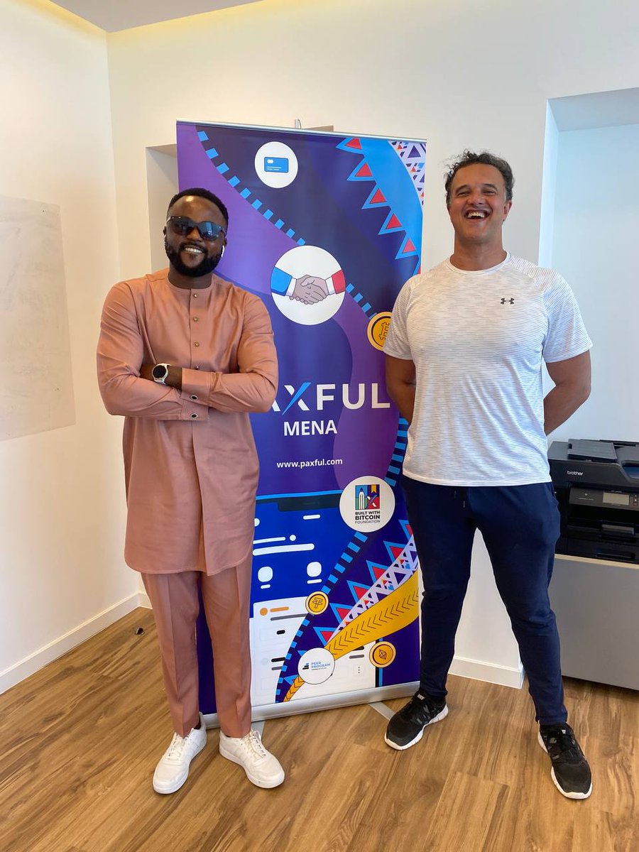 Moreno_snr's tweet photo. I have not seen a CEO who interacts with his clients and make the whole Company process selfless.
@raypaxful You are a real deal.
You have made @paxful home, joyful and a happy place to be.
@PaxfulPeer @Kate_in_crypto
#PaxfulPeer 
#FinancialFreedom https://t.co/vUOnKgjzZr