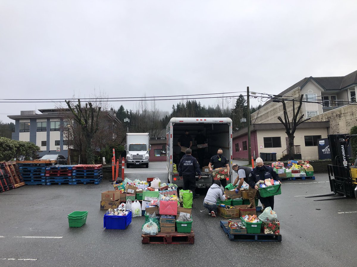 Port Moody Fire Rescue will be out all day today collecting donated food from our local Port Moody schools for <a href="/SHARESociety/">SHARE Society</a> 

Thank you to all the students, teachers, staff &amp; families for collecting these items at your school - any guesses on the collection weight this year?