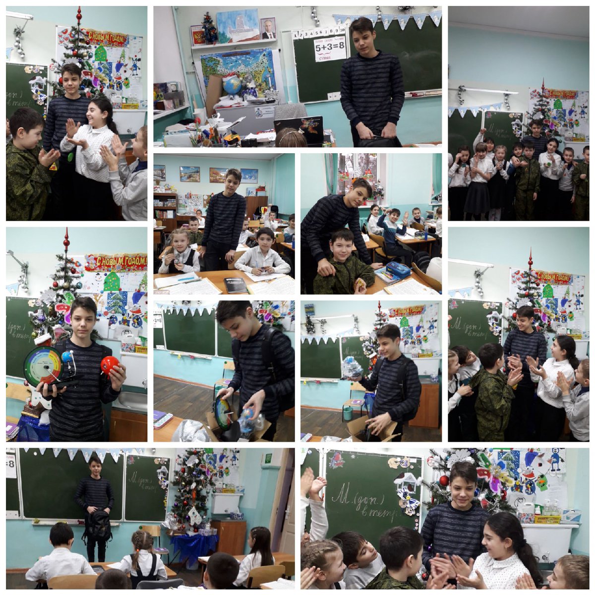 ⛄Декабрь - месяц сюрпризов!
Сегодня юных волонтёров x.com/109_mou  поздравил с Новым годом старший волонтёр Александр. Благодарим за подарки и добрые напутственные слова!
👍🏻Всегда идти дорогою добра! Обещаем!
Однозначно, 😉 новогодние мы! #НовогоднийЯ