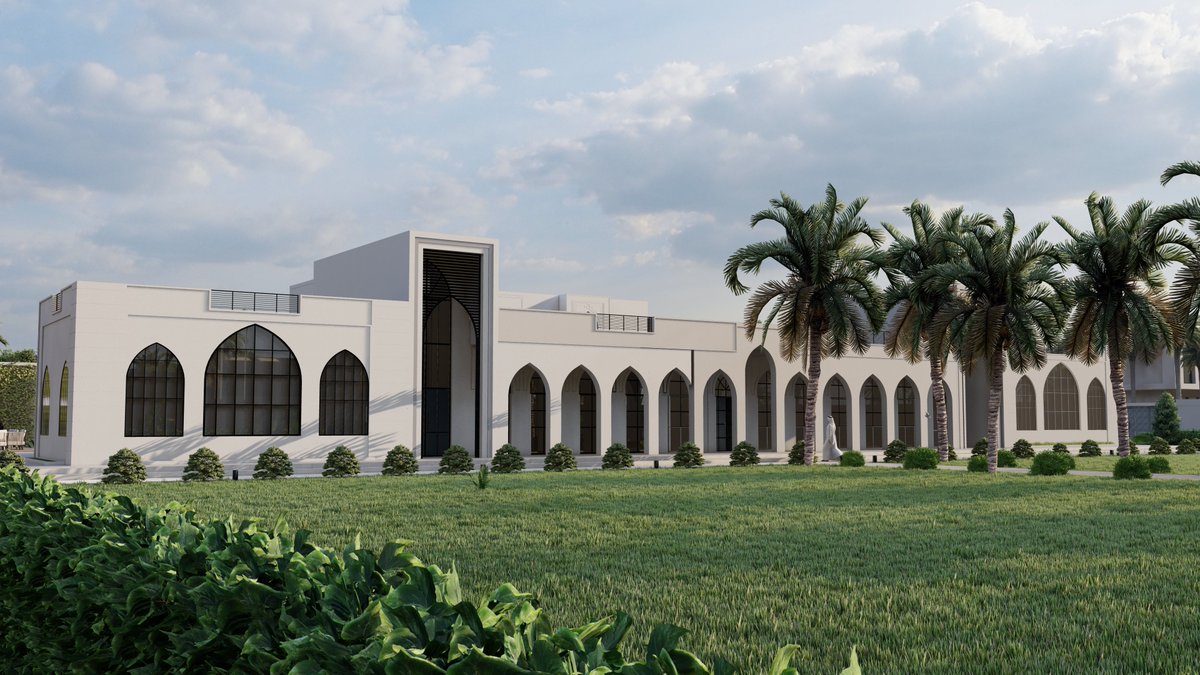 من أعمالنا #تصميم_فيلا_مودرن مساحة الارض 10,000 متر مربع  
الموقع .. #القصيم - #الرس - #السعودية

#تصميم_خارجي #تصميم_الواجهات #واجهات_فلل #تصميم_واجهات_خارجية_واجهات_مودرن