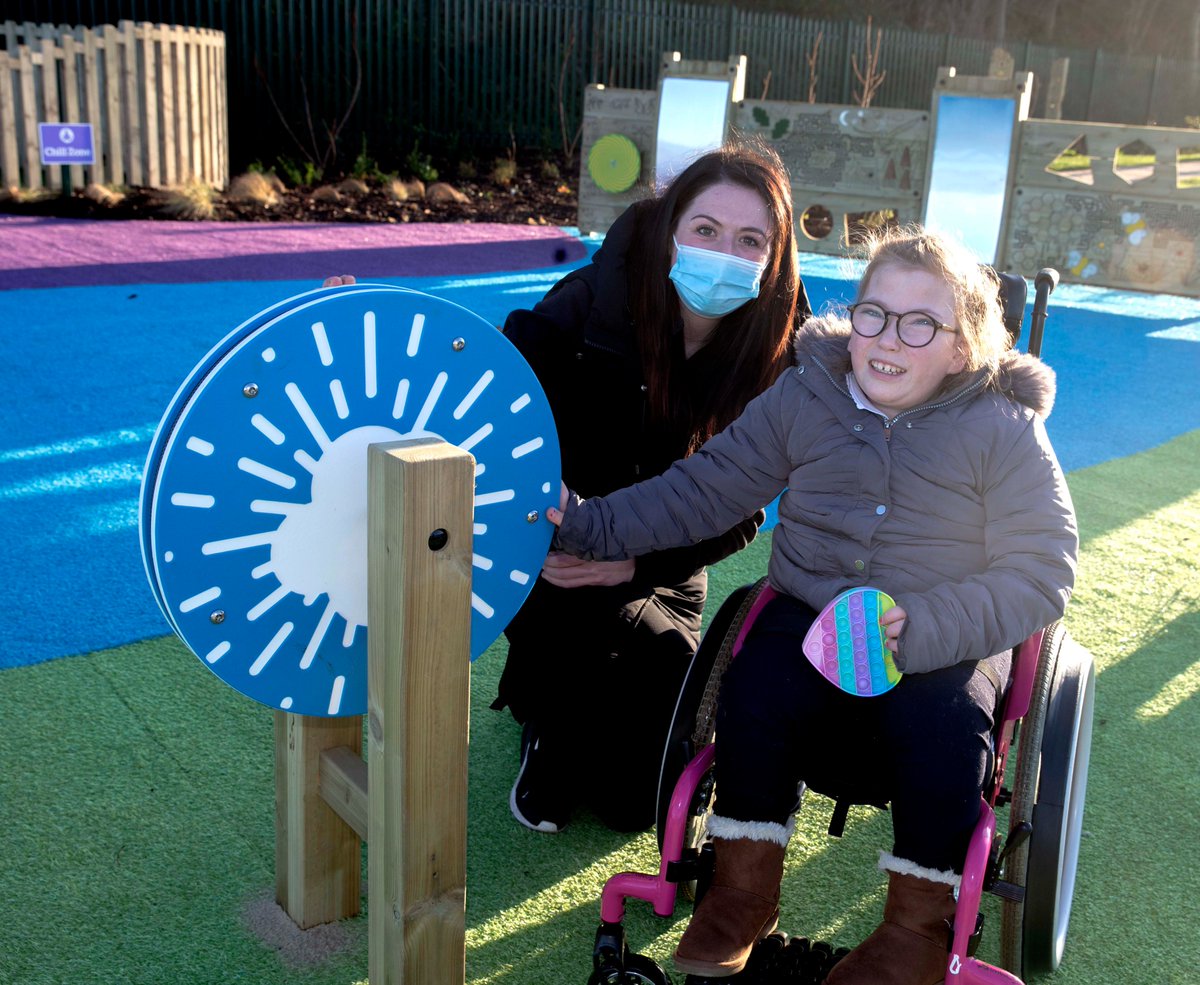CausewayCouncil's tweet image. We’re delighted that Limavady Accessible Play Park is now open.

Earlier today, pupils from Rossmar School joined Deputy Mayor Ashleen Schenning to try it out for the very first time.

We look forward to children of all abilities enjoying its inclusive play opportunities.