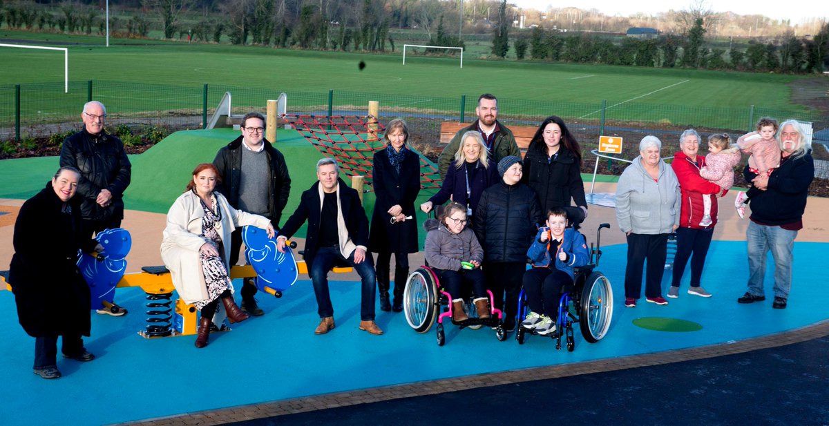 CausewayCouncil's tweet image. We’re delighted that Limavady Accessible Play Park is now open.

Earlier today, pupils from Rossmar School joined Deputy Mayor Ashleen Schenning to try it out for the very first time.

We look forward to children of all abilities enjoying its inclusive play opportunities.