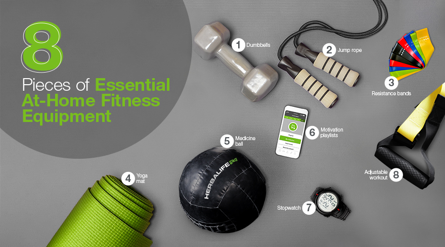 8 essential pieces of workout equipment for small spaces