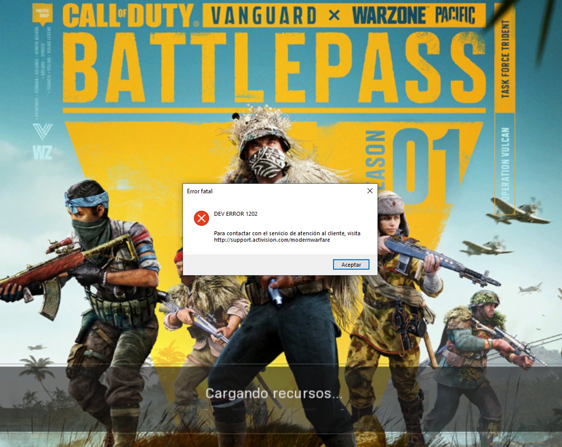 PepeVirus's tweet image. #fixwz #fixcod #fixall !!
@CallofDutyLATAM 

No puedo jugar al CoD MW por sus nefastas actualizaciones!!!!
Son de terror!!!