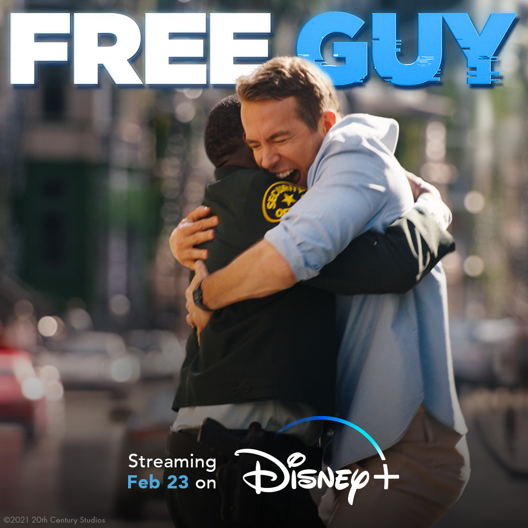 Feb 23 won't just be a good day, it’ll be a GREAT day. #FreeGuy is headed to @DisneyPlus in the US!
