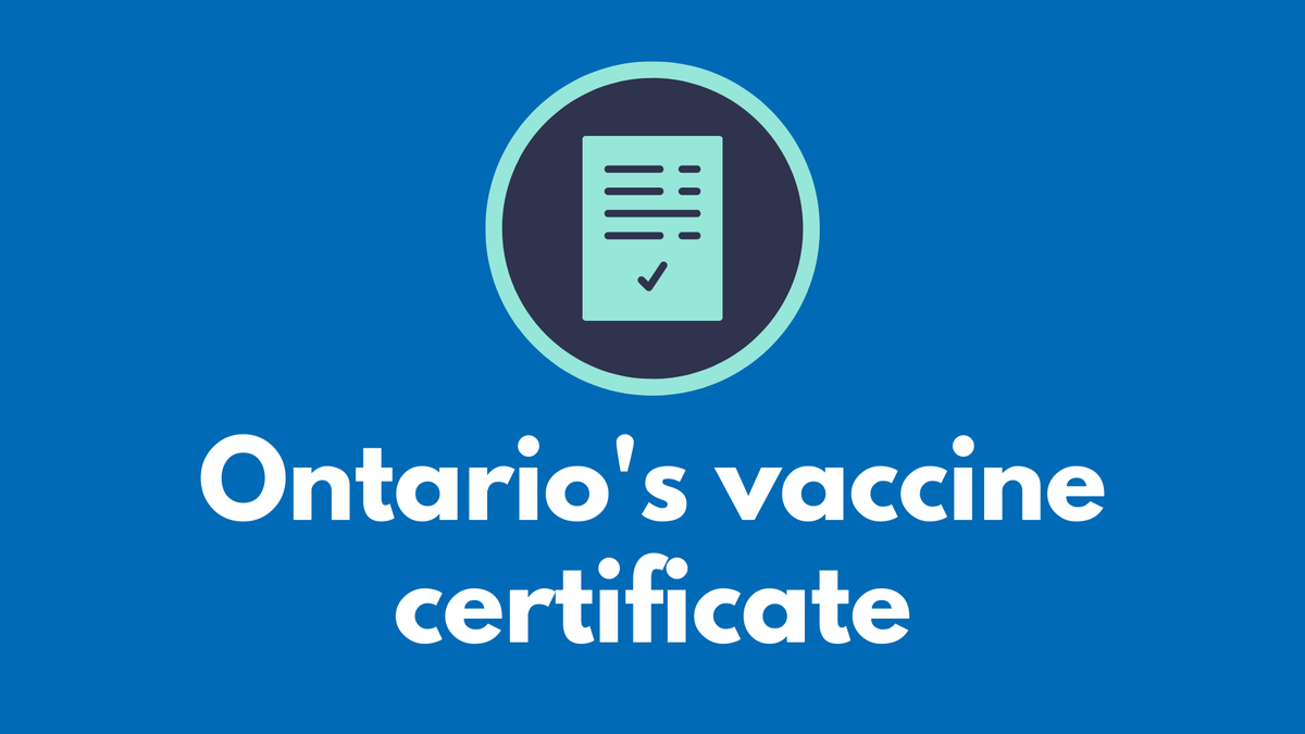 If you have received your third dose (booster) of the #COVID19Vaccine, you do not need to redownload your enhanced vaccine certificate. The province recognizes two doses as fully vaccinated.