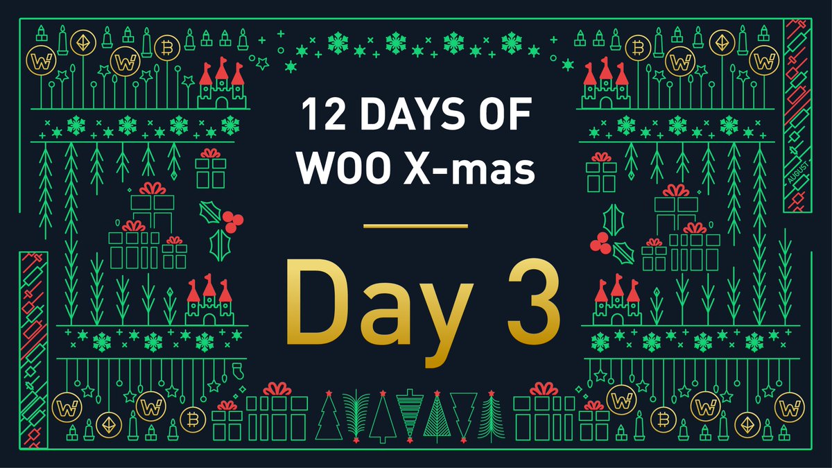 _WOO_X's tweet image. Day 3 of 12 days of WOO X-mas, and one word closer to a 4000 $WOO reward!

The 3rd word of the private recovery phrase of a MetaMask wallet is hidden somewhere in this post 🧐

At 100 retweets, we’ll drop a hint!