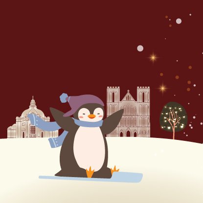 You can follow Percy's story by finding his picture across the Harrogate district.  Find the next chapters in #Ripon, #Knaresborough #Boroughbridge #Masham and #PateleyBridge by scanning the QR codes #VisitHarogateAtChristmas