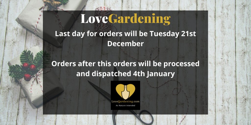 Last orders before Christmas will be Tuesday 21st December 👇☺️