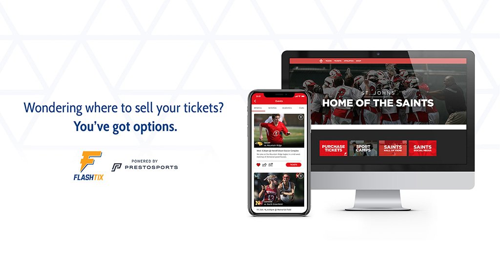 Sell tickets with FlashTix on your website or on your <a href="/superfaninc/">SuperFan, Inc.</a> fan engagement app.