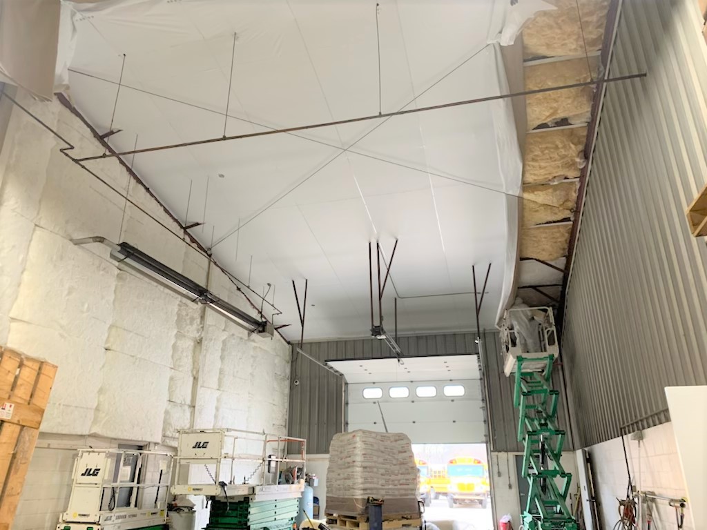 SportsInteriors's tweet photo. We have an exciting project taking place right now at @midwesttransit We're installing a Reflective Liner System to their indoor facility and these progress pictures already show the transformation taking place.
Learn more: https://t.co/isieRTntck
#midwesttransit #MI #warehouse https://t.co/u4aPbOY58Q