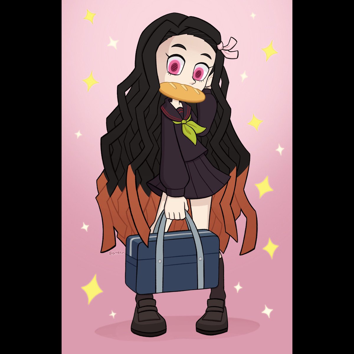 art4tin's tweet photo. Yes, I’ve been watching Demon Slayer

#DemonSlayer #KimetsuNoYaiba #Nezuko #NezukoKamado #KamadoNezuko #KimetsuAcademy #AcademyNezuko #Fanart #artistsontwitter https://t.co/I3PuNwHBtR