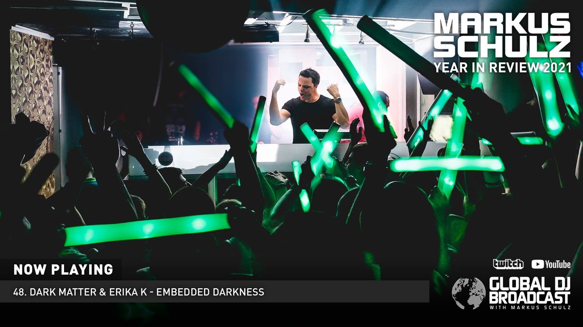 48. @Dreamydawnmusic presents Dark Matter &amp; <a href="/ErikaKmusic/">Erika K</a> - Embedded Darkness #gdjb #yearinreview

twitch.tv/markusschulz