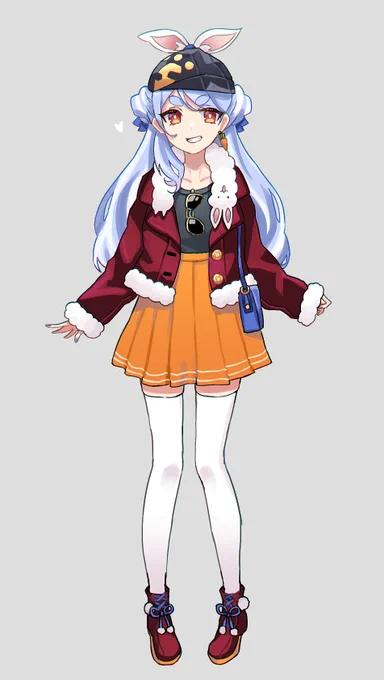 ちょっとパンクなぺこちゃん🐰💛🥕
#兎田ぺこら新衣装予想 