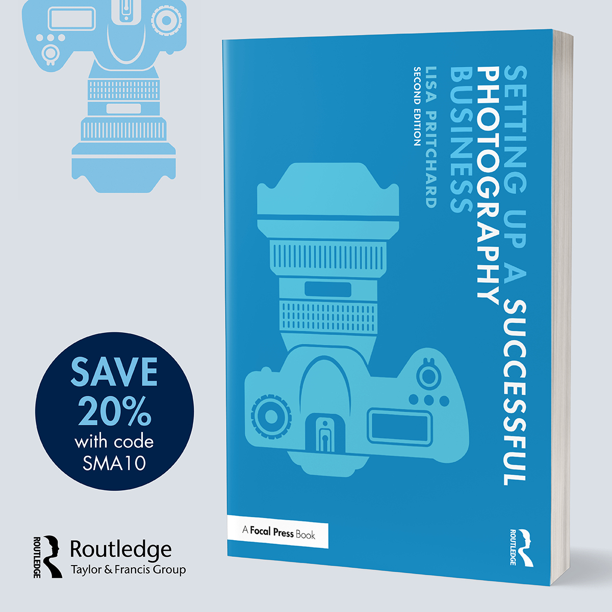 Due to the success of her best selling first book - 'Setting Up A Successful Photography Business’, Lisa was asked to write a 2nd edition which is now available to buy! Read more about it on our blog now - bit.ly/3IYXHrU