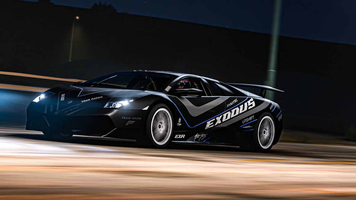 Adam | SDW Titan (@sdw_titan) on Twitter photo A Team Wars <a href="/Exodus_Racing/">Exodus Racing 🍅</a> <a href="/Lamborghini/">Lamborghini</a> Murcielago on <a href="/Xbox/">Xbox</a> <a href="/WeArePlayground/">Playground Games</a> <a href="/ForzaHorizon/">Forza Horizon</a> 5. W/ <a href="/fanatec/">Fanatec</a> <a href="/trak_racer/">Trak Racer</a> <a href="/HyperX/">HyperX</a> <a href="/TheRogueEnergy/">Rogue Energy</a> and Upshift. Hope y'all like it.
Share Code : 100 970 280
📸 <a href="/EXR_Beard/">Beard</a> A Team Wars <a href="/Exodus_Racing/">Exodus Racing 🍅</a> <a href="/Lamborghini/">Lamborghini</a> Murcielago on <a href="/Xbox/">Xbox</a> <a href="/WeArePlayground/">Playground Games</a> <a href="/ForzaHorizon/">Forza Horizon</a> 5. W/ <a href="/fanatec/">Fanatec</a> <a href="/trak_racer/">Trak Racer</a> <a href="/HyperX/">HyperX</a> <a href="/TheRogueEnergy/">Rogue Energy</a> and Upshift. Hope y'all like it.
Share Code : 100 970 280
📸 <a href="/EXR_Beard/">Beard</a>