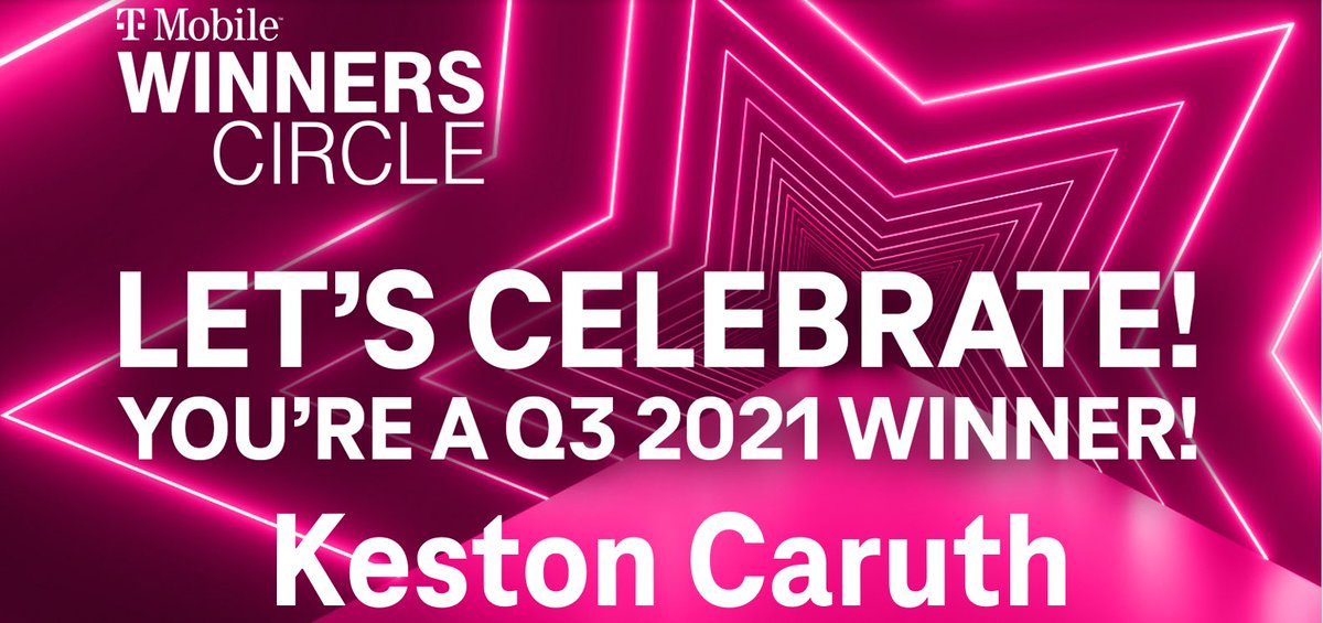 #tmobile #winnercircleQ3. #thankful #loyalty #NorthEast <a href="/BeastoSupremo/">El_Beasto_Supremo!</a> <a href="/URDESTINY04/">Tia Stewart</a>