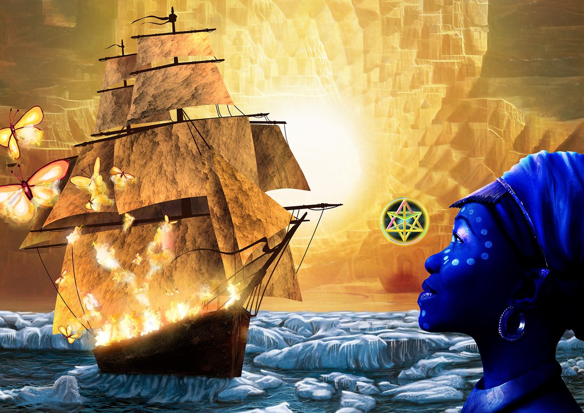 The production of the 10K Dreamship collection is in full swing, we are now producing some really mind-blowing art with some of the more "rare" pieces..  Here's a sample of that's to come!

SailtheStars.com | #SAILTHESTARS