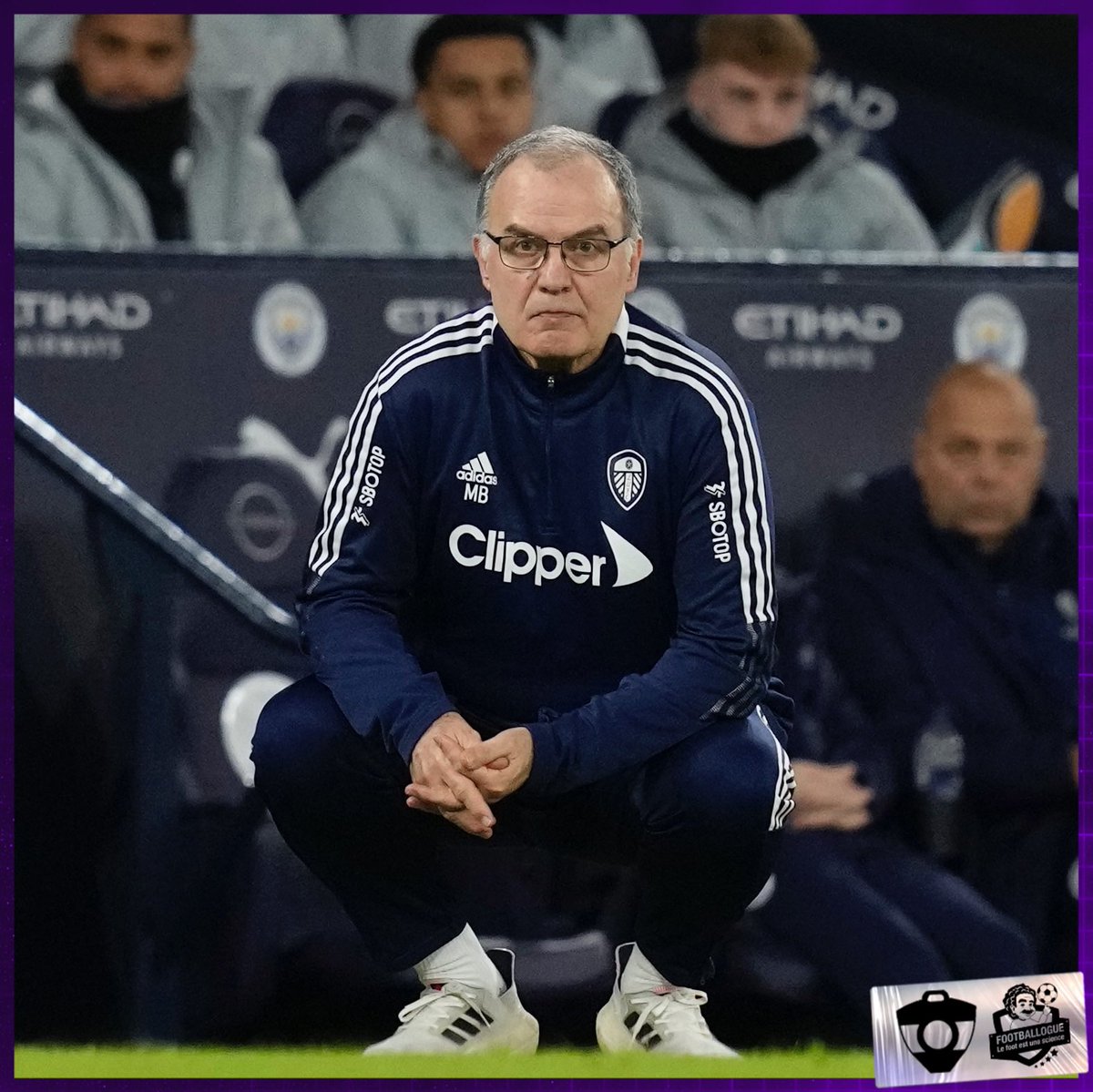 Footballogue's tweet photo. [#PL🇬🇧] Bielsa 💬 : "Je vais continuer à me battre jusqu’à la fin de la saison ! Qui a la garantie qu’il ne peut pas être limogé ? Vous pensez que je suis fier au point de penser que je ne peux pas l’être ? Vous pensez qu’après avoir perdu 7-0, je n’y pense pas ?"

(Sky Sports) https://t.co/MODKWztQ3U