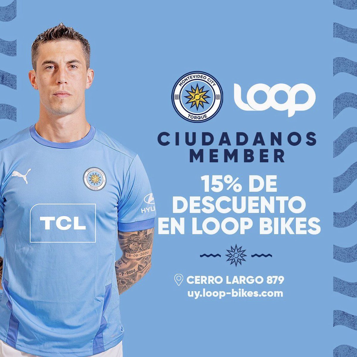 Nueva alianza con <a href="/MvdCityTorque/">Montevideo City Torque</a>! Convertirte en un rider ciudadano ahora y disfruta de los descuentos que te ofrecemos!