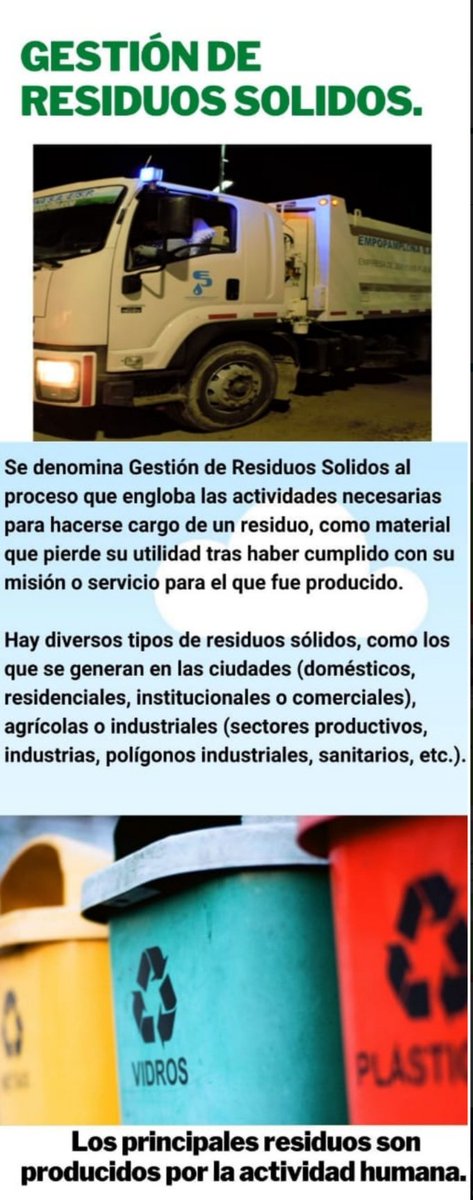 CuidandoRio's tweet photo. #Gestióndelosresisduossolidos
#Manejoadecuadoderesiduossolidos https://t.co/cXwMsQydBz