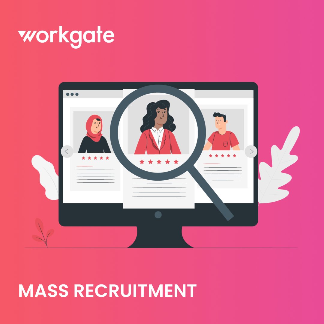 Workgate5's tweet image. Do you need to close many similar positions?

Workgate will help you with mass recruitment of employees in the following areas:

🧑‍💼 Retail trade
🧑‍💼 Logistics
🧑‍💼 Administrative positions
🧑‍💼 Production
🧑‍💼 The hotel and restaurant industry