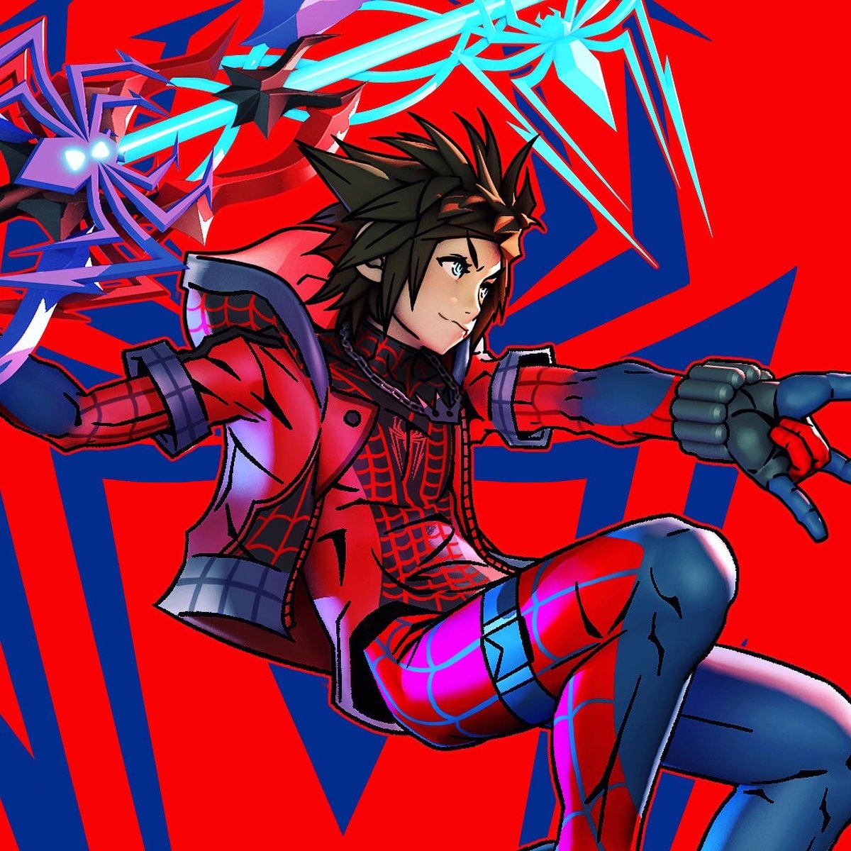 「spider sora, ver. II 🕷 」|LDAWB ART ✪ commissions openのイラスト