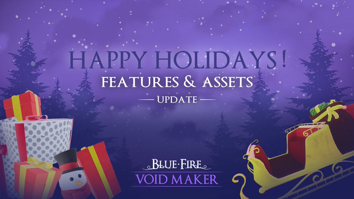 RobiStudios's tweet photo. We're celebrating the holiday season with a new Void Maker update! 🎄🤶
The Happy Holidays Update includes more than 50 new models, feature improvements and lots of fixes!
#VoidMaker @Graffiti_Games https://t.co/iCteSJZuZY