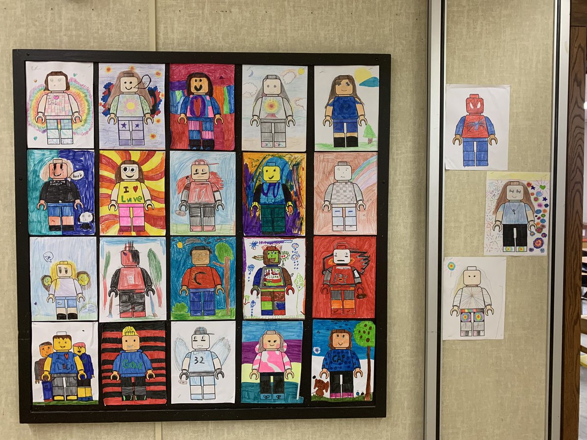 Holiday and Winter Art!! First is Kindergarten, 2nd &amp; 3rd Grade 1 and the 4th picture is Grade 3!! #art  #HolidayMagic