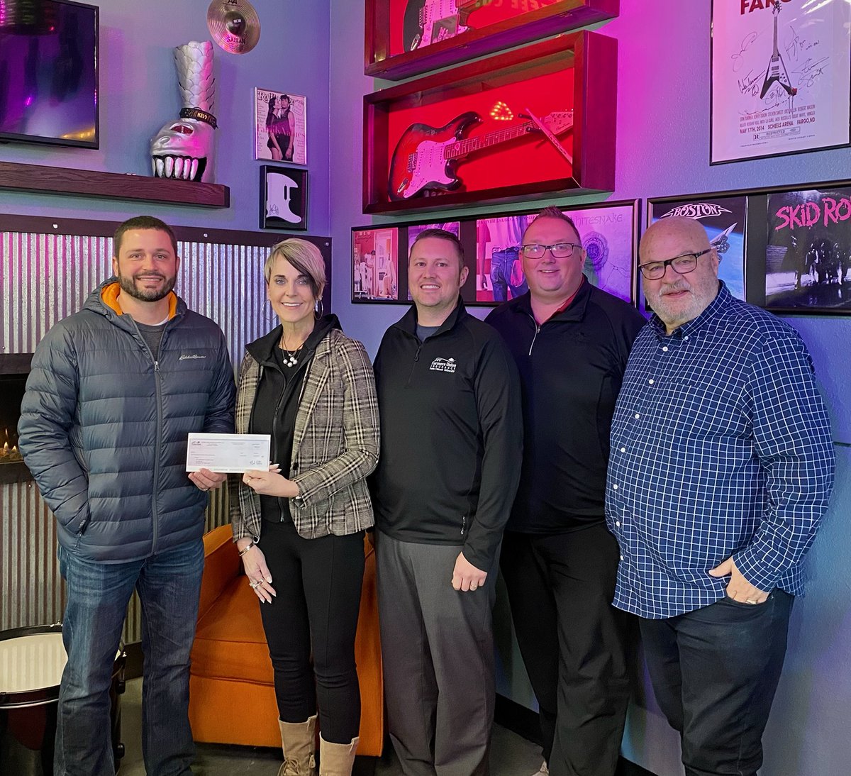 Happy to be a part of helping the suicide prevention coalition.