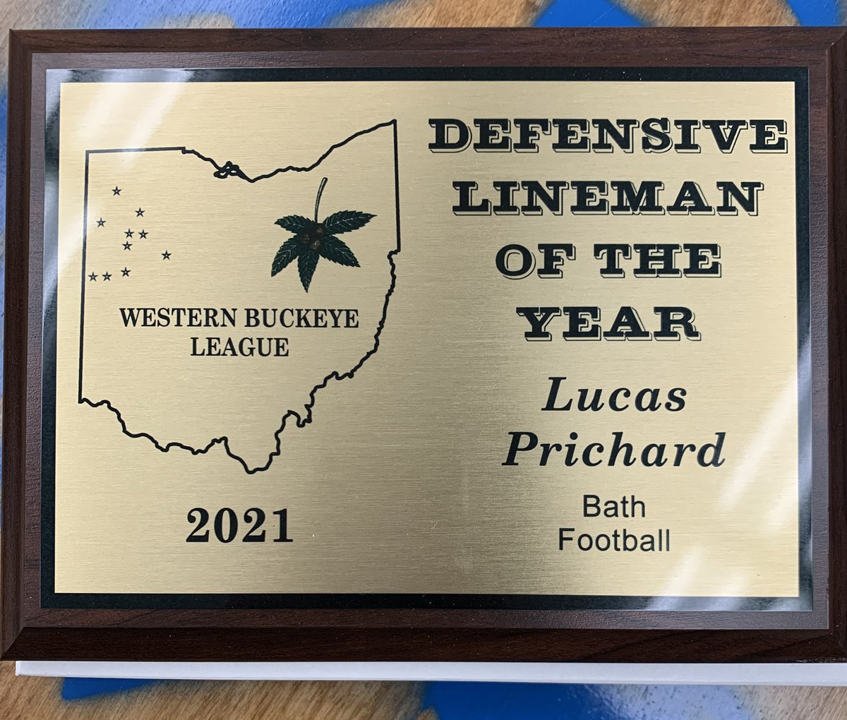 PLAQUE CAME IN!!! <a href="/wblsports/">WBL</a>