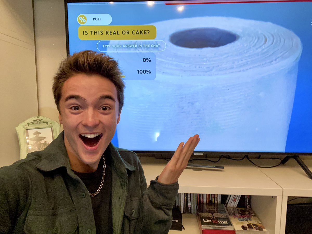 leocecchi98's tweet photo. OK, I’m pretty PSYCHED not going to lie..
#ESCAPE2021 has The Weekend live!! And now Real Or Cake 😂
It ends soon so TUNE IN NOW and live chat to help solve more challenges!!

https://t.co/nyIauBYBJF

#ad https://t.co/NN8tSbgqPb