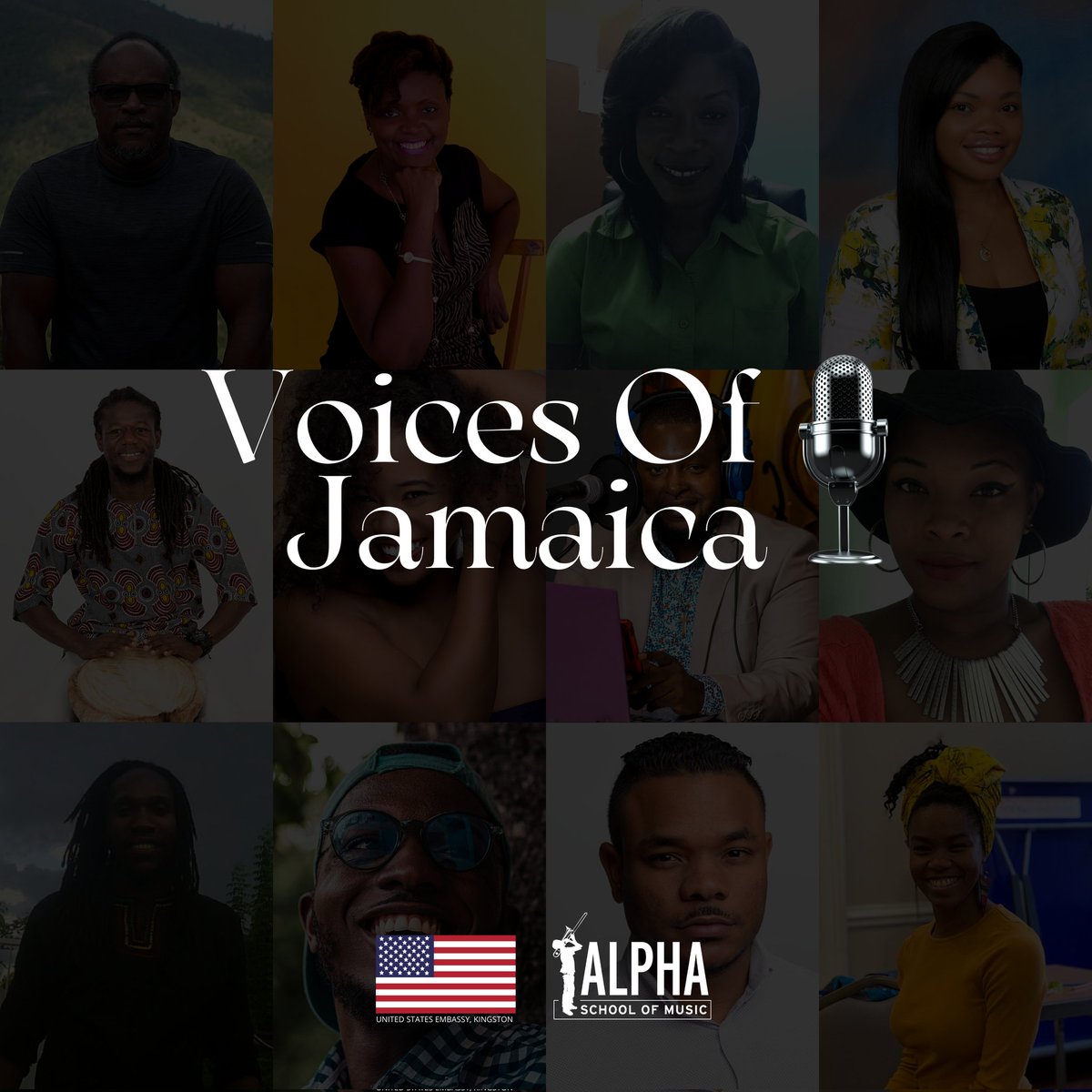 The Voices Of Jamaica Podcast is now live! Listen to all 10 voices alphamusicja.com #voicesofjamaica #science #writing #kumina #bruckins #film #rasta #youth #kendalltraincrash #taino