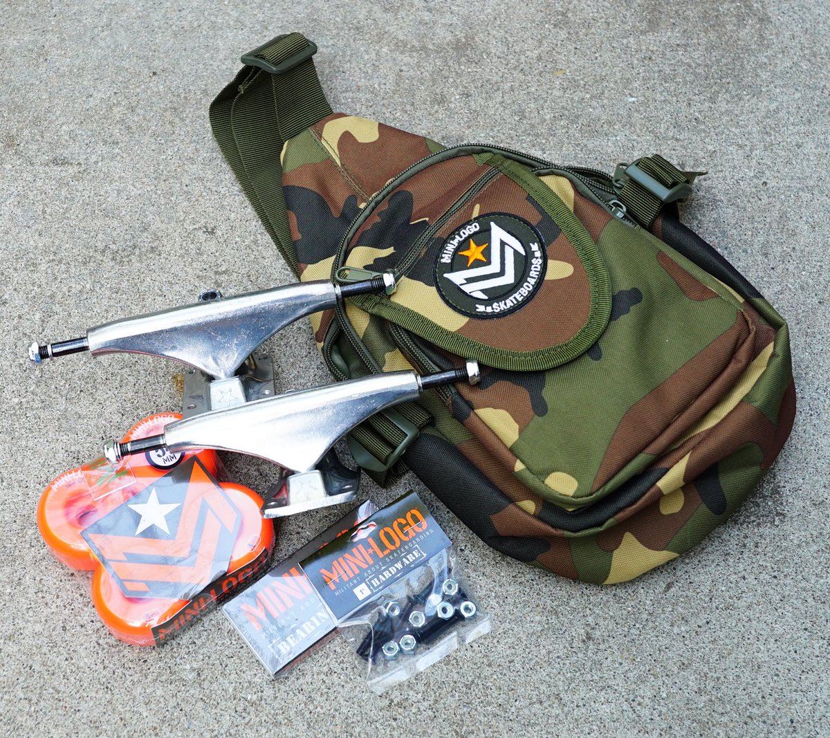 🛹 <a href="/minilogo/">MiniLogo Skateboards</a> goods, available at skate shops worldwide.
