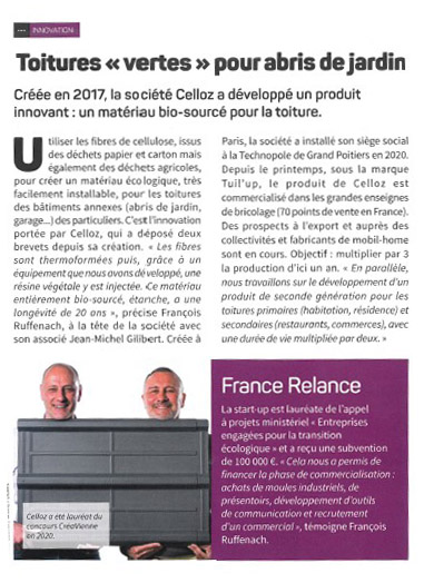 creavienne's tweet photo. Celloz, prix projet/création 2020, est dans la presse ! https://t.co/coWQpjsQb3