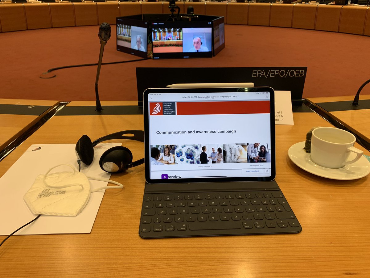 luisberenguerg's tweet photo. My first participation at the EPO’s Select Committee to discus comm actions on the coming Unitary Patent #upp #IPCommunication #coconet https://t.co/khDp4oXoLa