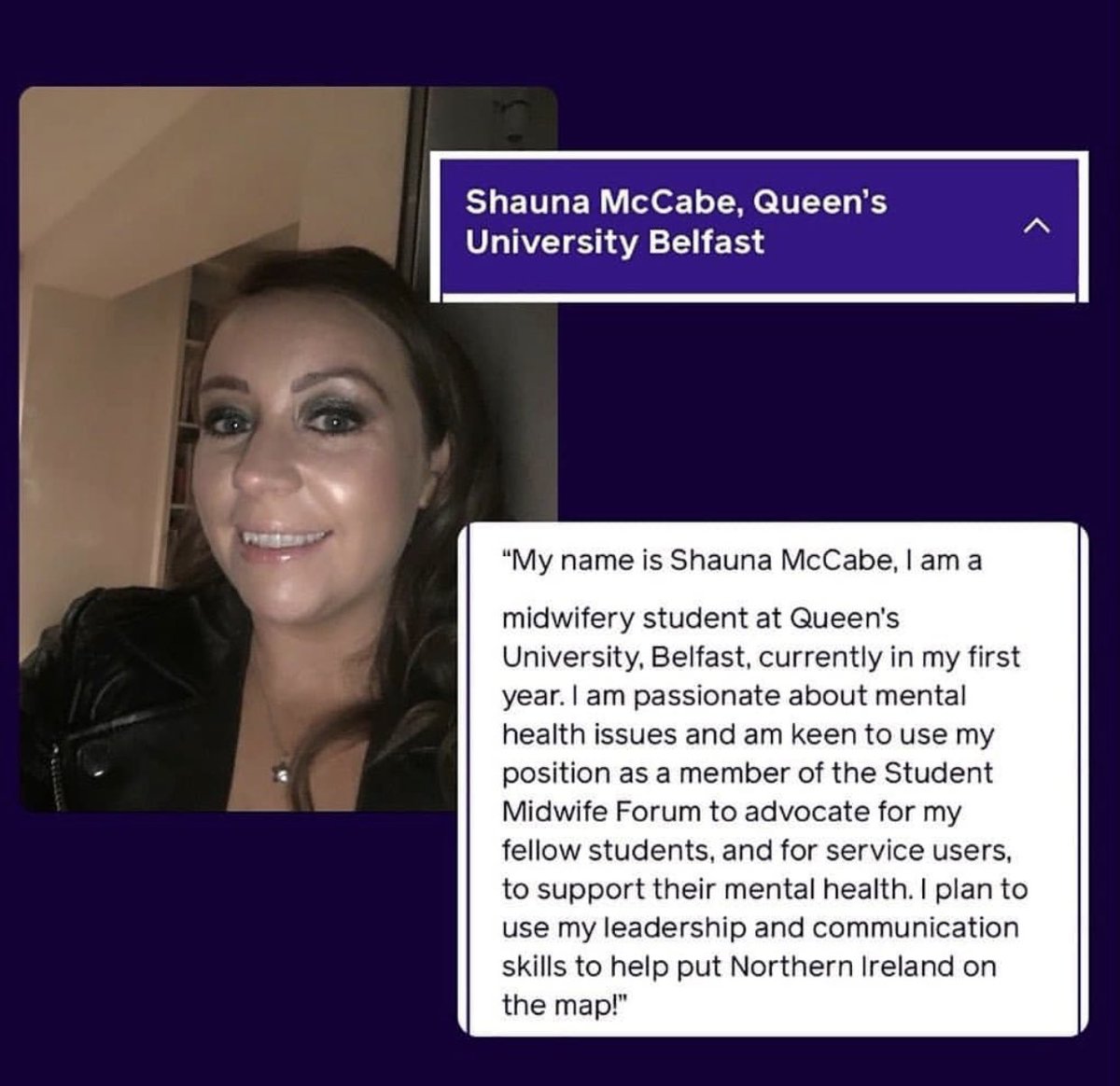 And last but by no means least, a big hello to Shauna, also from @Queens_Belfast ♥️