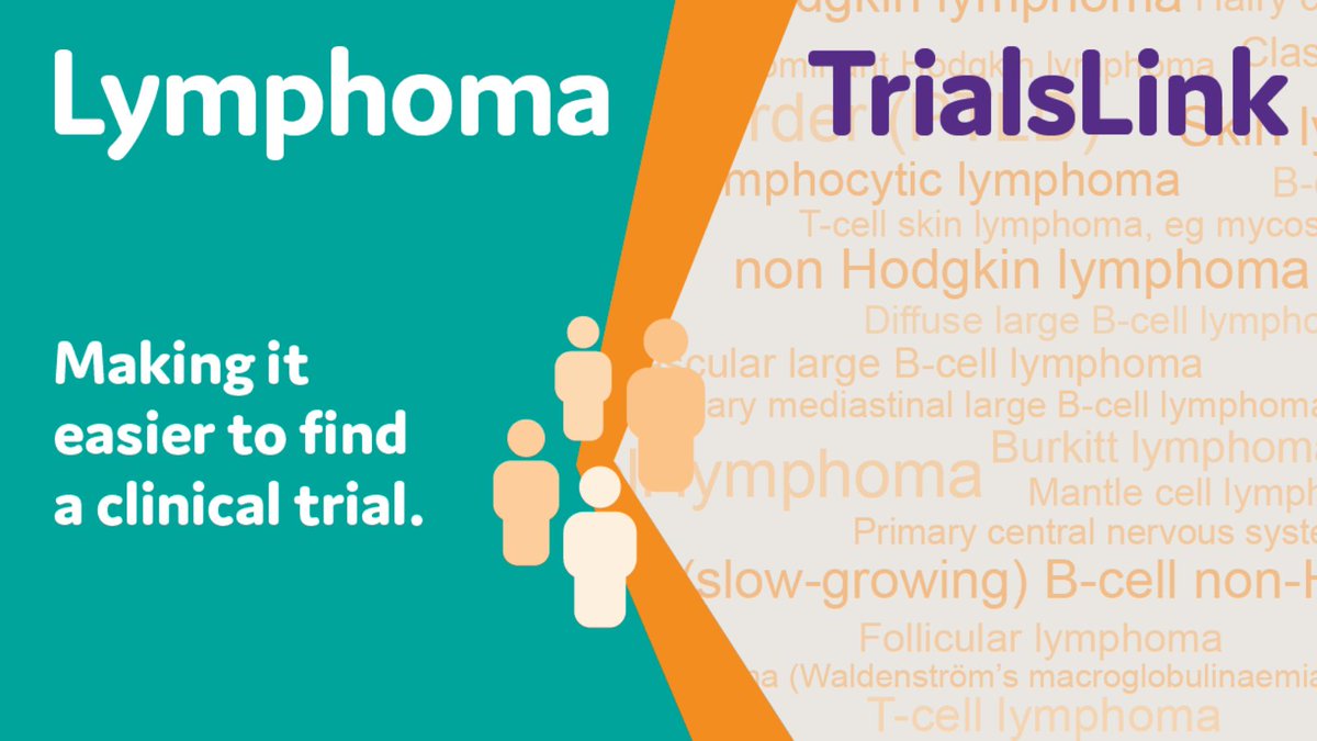 LymphomaAction's tweet photo. #ClinicalTrials are medical research studies that test #lymphoma #treatments. You can search for one on our #TrialsLink database – if you find one you’re interested in, you could show our trial summary to your consultant to see if it’s suitable for you > https://t.co/yrO5lS3erb https://t.co/tsC7bev0je