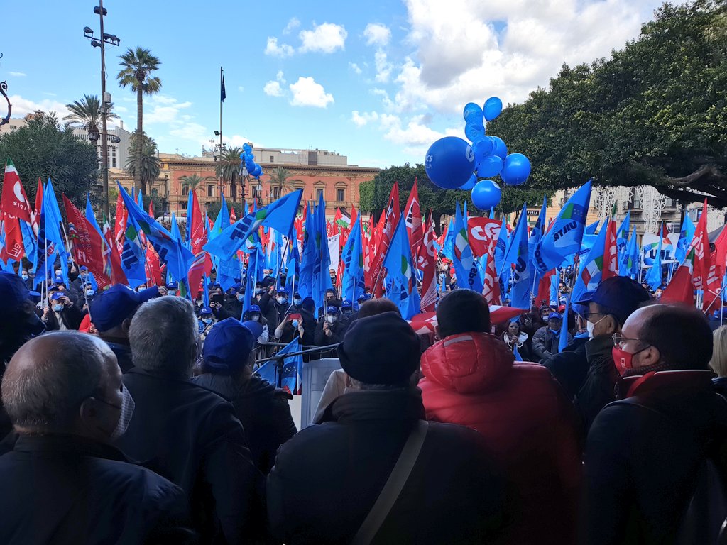 #scioperogenerale a Palermo