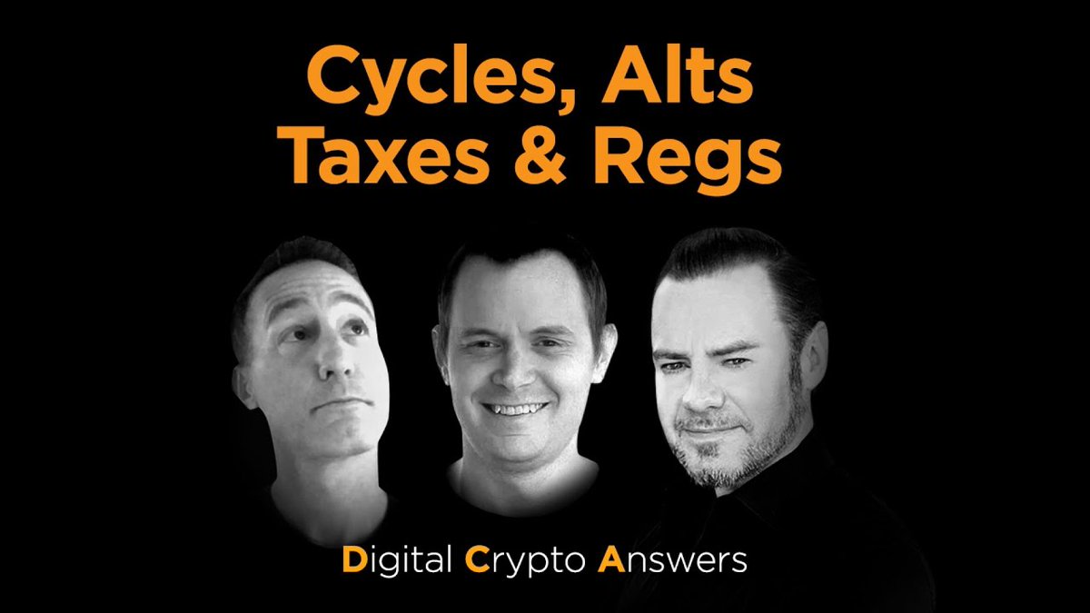 DCA Live with Ben <a href="/benjamincowen/"></a> and Rob <a href="/NewsAsset/">Digital Asset News</a> discussing #Bitcoin where we are in the #CryptoCycle, #AltSeason #TaxSelling #Regs #Chainlink and more  live at 10am PT  buff.ly/3F5Orj7
